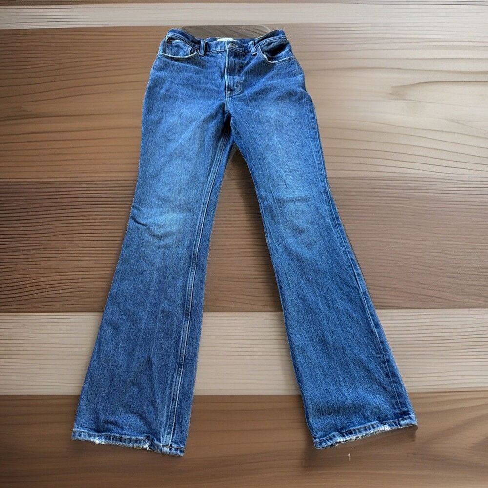 🔥Abercrombie Fitch The 70’s Vintage Flare Ultra High Rise Jeans Women 26/30 2S